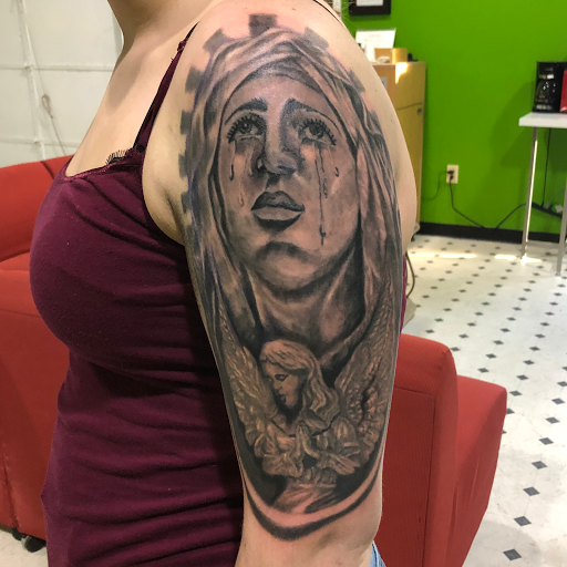 Explore tattoo ideas thigh, creative tattoo ideas in Evansville, available at Ink Therapy 101