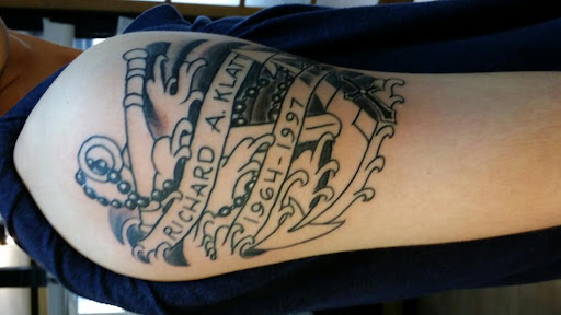 Explore tribal sleeve tattoo ideas, creative tattoo ideas in Jacksonville, available at 8th Day Tattoo