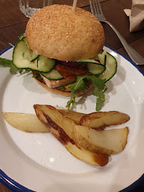 Hamburger végétarien du Restaurant diététique Positive Café à Versailles - n°11
