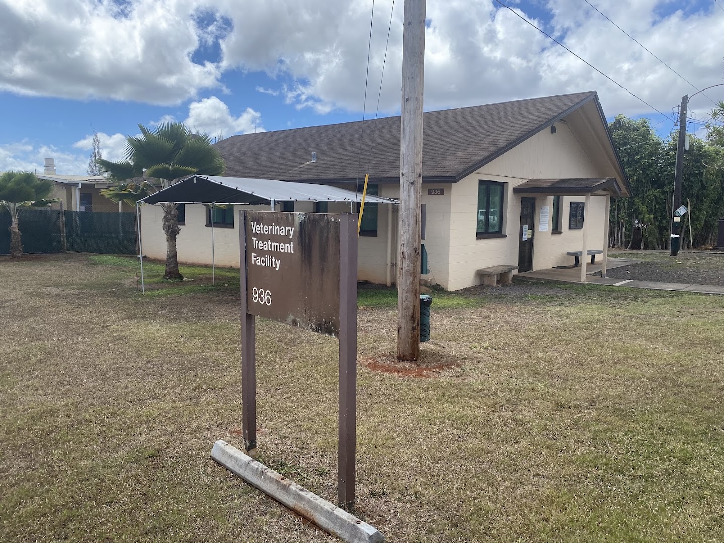 Schofield Barracks Veterinarian Treatment Facility