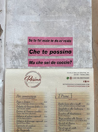 Menu du Rosina Cucina Di Casa à Rome