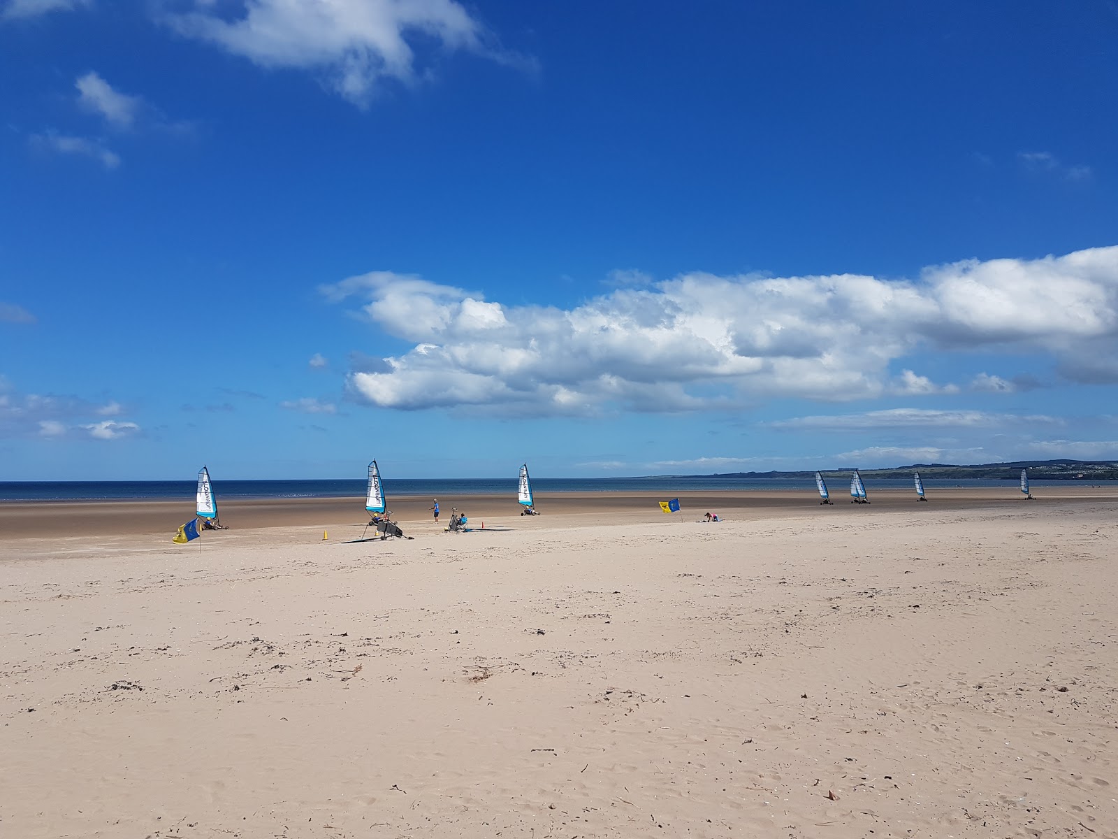 Fotografie cu West Sands Beach zonele de facilități
