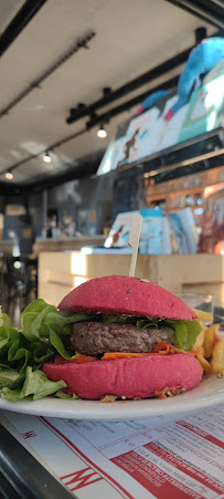 Hamburger végétarien du Restaurant Minotaure Cafė à Toulouse - n°9