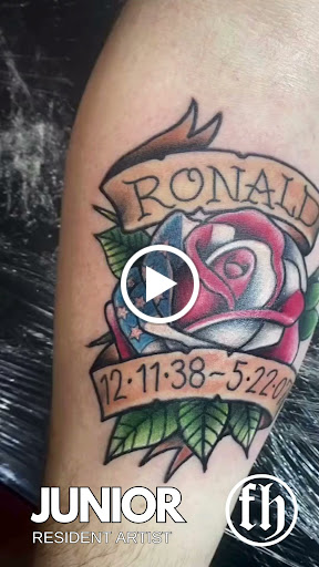 Explore back tattoo ideas, creative tattoo ideas in Colorado Springs, available at Fallen Heroes Tattoo & Piercing (Colorado)