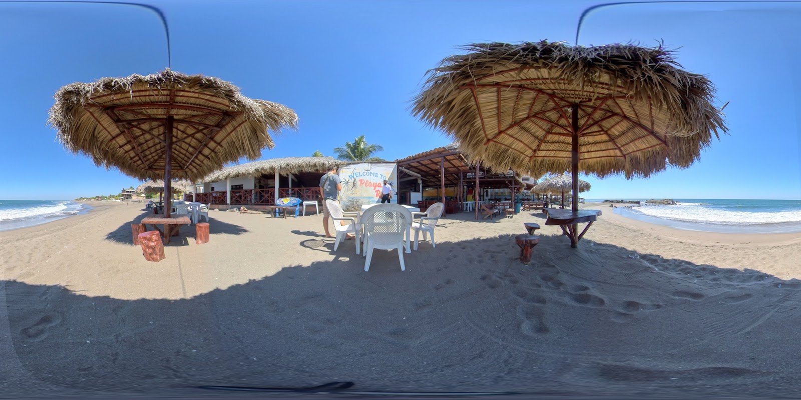 Foto von Las Penitas beach - empfohlen für Familienreisende mit Kindern