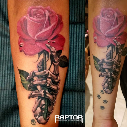 Explore brain tumor tattoo ideas, creative tattoo ideas in Venice, available at Ink Monkey Tattoo and Piercing