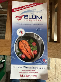 Fisch Blum - Wenningstedt - Fachgeschäft und Bistro à Wenningstedt-Braderup menu