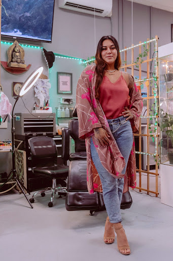 Explore sun tattoo ideas for females, creative tattoo ideas in Kailua Kona, available at Kaeo Hawaii Tattoo & Creative Studio