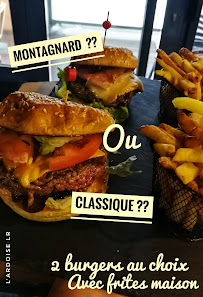 Hamburger du L'ardoise restaurant la rochelle - n°6
