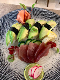 Plats et boissons du Restaurant de sushis sur tapis roulant Keyaki à Vernon - n°3