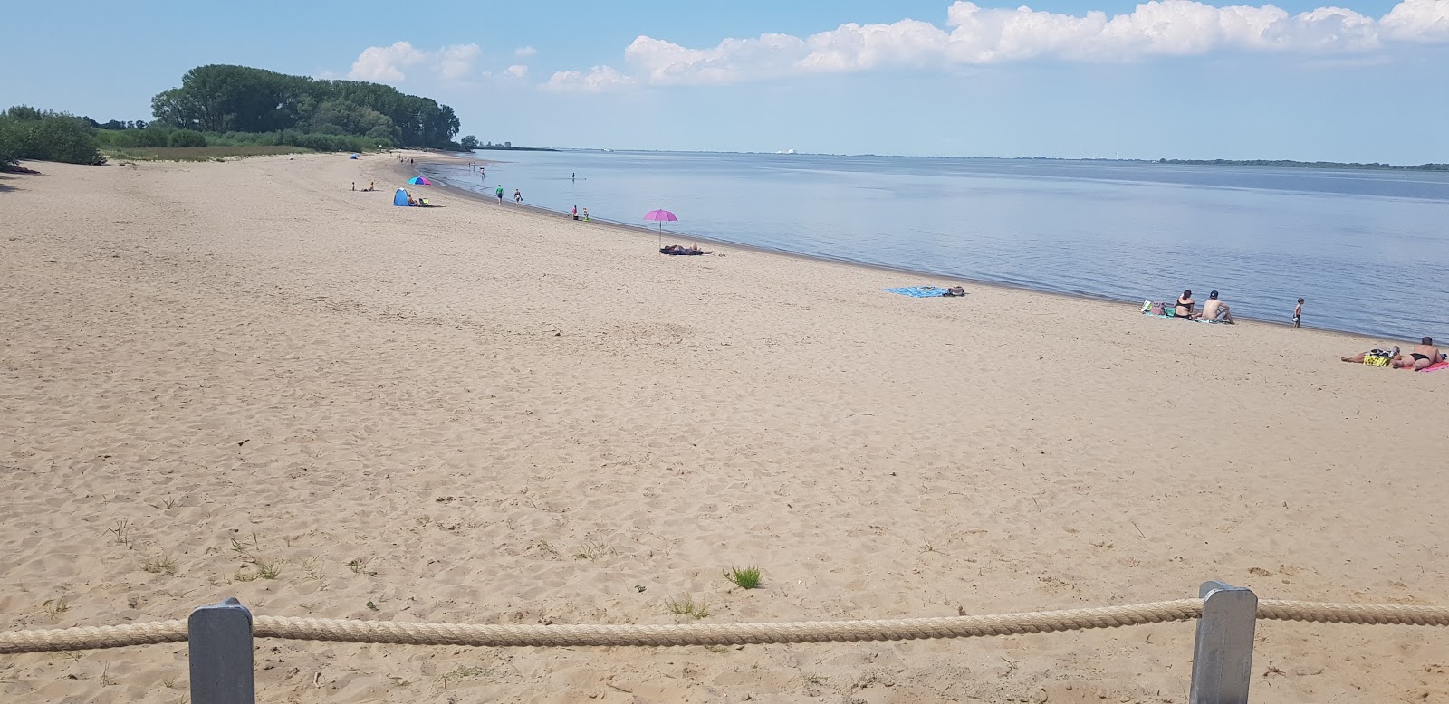 Krautsand strand'in fotoğrafı - tatil için iyi evcil hayvan dostu nokta