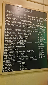 Menu du Sapurito Cucina Povera e Pizza | Ristorante tipico Siciliano Palermo centro à Palermo