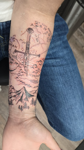 Explore engineer tattoo ideas, creative tattoo ideas in Mandan, available at ten32ink - tattoos