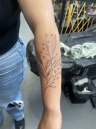 Explore maryland flag tattoo ideas, creative tattoo ideas in Denver, available at Cleopatra INK Tattoo & Piercing Denver Studio