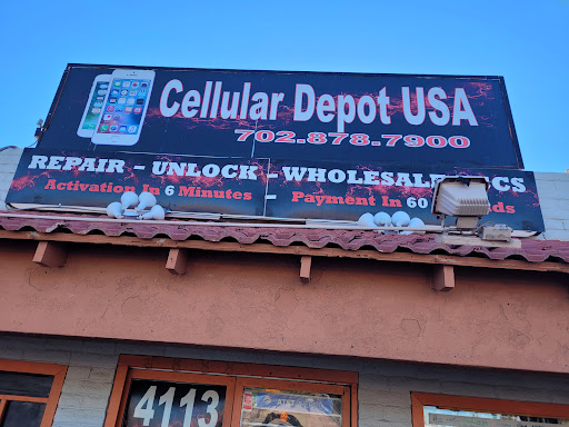 Cell Phone Store «Cellular Depot USA», reviews and photos, 4113 W Sahara Ave, Las Vegas, NV 89102, USA