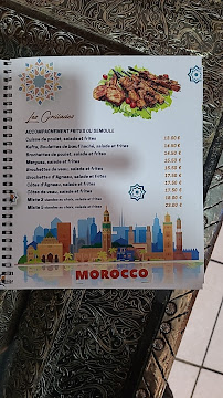 Le Génie Restaurant Marocain à Hayange carte