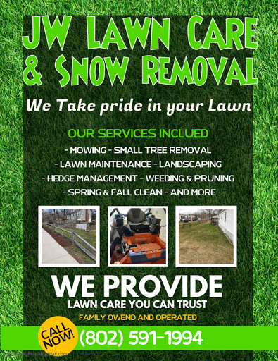 Jw Lawn Care Snow Removal Llc, Jw Landscaping Services