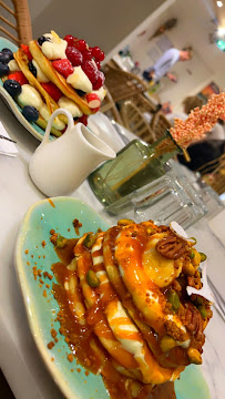 Pancake du Restaurant servant le petit-déjeuner AZUR CAFÉ BRUNCH & COFFEE CHAMPS-ELYSÉES à Paris - n°7