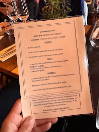 L'art Du Bistrot à Honfleur carte