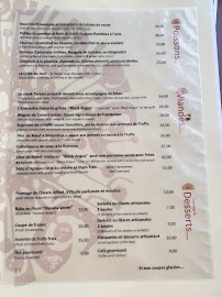 Hélios Plage à Antibes menu