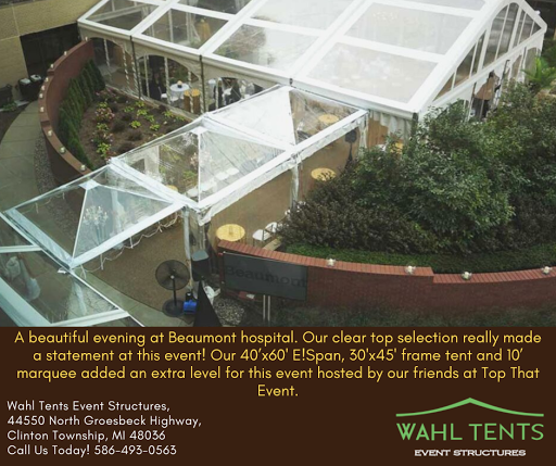 Party Equipment Rental Service «Wahl Tents», reviews and photos, 44550 N Groesbeck Hwy, Charter Twp of Clinton, MI 48036, USA
