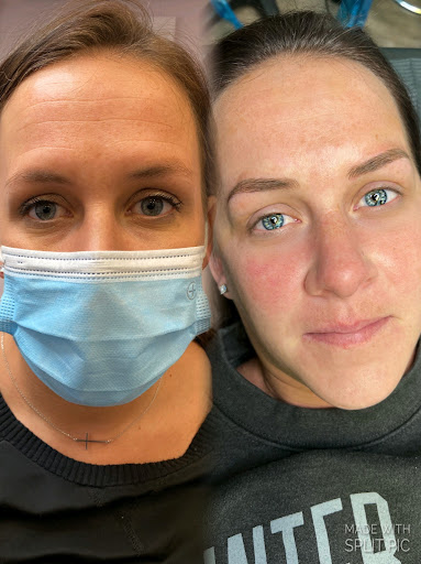 Explore minimalist dog tattoo ideas, creative tattoo ideas in Omaha, available at Amethyst Spa