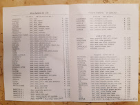 Menu / carte de La Locanda à Padua