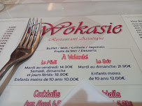 Restaurant asiatique WokAsie à Boussy-Saint-Antoine - menu / carte