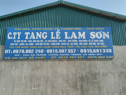 Công ty tang lễ Lam Sơn - Ninh Bình