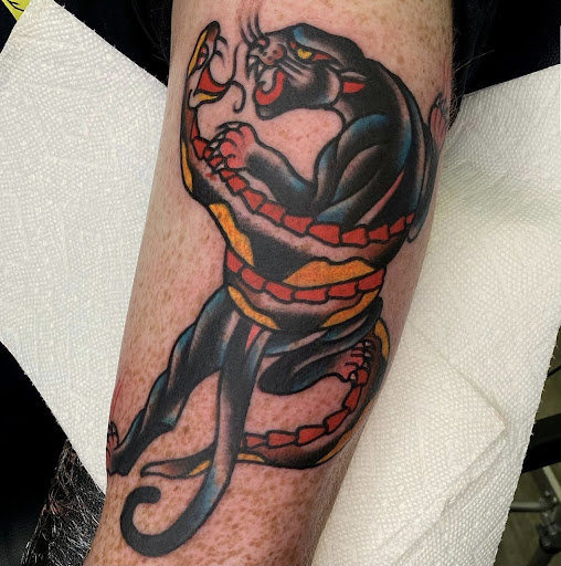 Explore cover up tattoos ideas forearm, creative tattoo ideas in Johnson City, available at Gold Cross Tattoo Co.