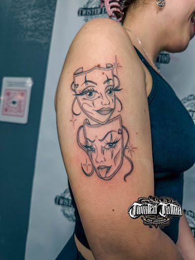 Explore elvis presley tattoo ideas, creative tattoo ideas in San Antonio, available at Twisted Tattoo