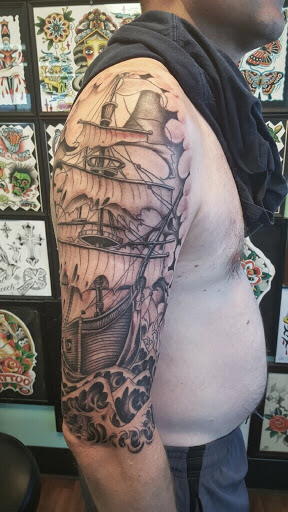 Explore small chest tattoo ideas for guys, creative tattoo ideas in Reno, available at Evolution Tattoo