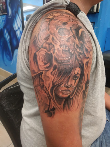 Explore semicolon tattoo ideas, creative tattoo ideas in Houston, available at Orlandos Tattoo Studio