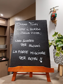 Menu du L'isola che non c'è à Selvino