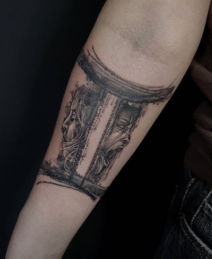 Explore zoro tattoo ideas, creative tattoo ideas in Ambler, available at Tattoo GalaxyAmbler Piercing & Custom Tattoos