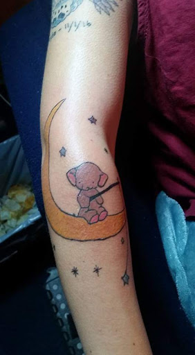 Explore stencil tattoo ideas, creative tattoo ideas in Davis, available at SIX GUN SOUND TATTOO