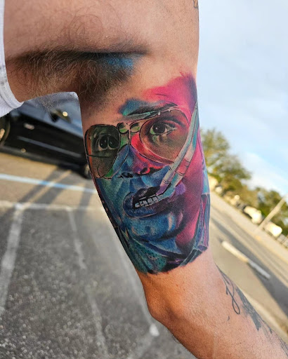 Explore norse mythology tattoo ideas, creative tattoo ideas in Fort Myers, available at Loyal 2 The Coil Tattoos & Piercings (Edison Mall Location Entrance F)