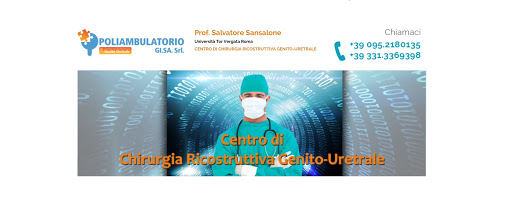 Prof. Salvatore Sansalone Urologo Andrologo c/o Clinica Sanatrix