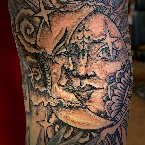 Explore mars attacks tattoo ideas, creative tattoo ideas in Osage Beach, available at Rabbits Foot Tattoo Parlor