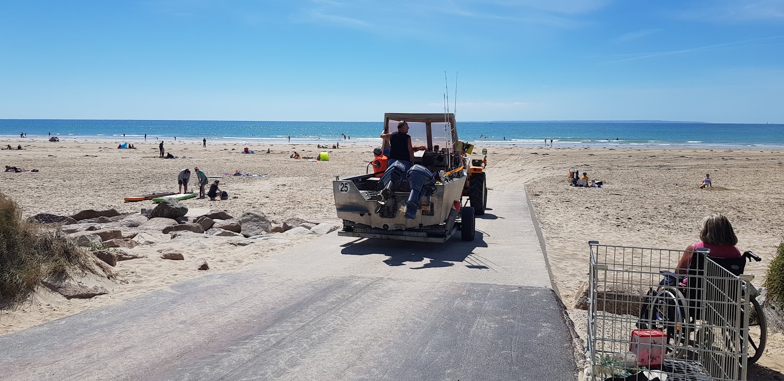 Zdjęcie Plaża Denneville i osada