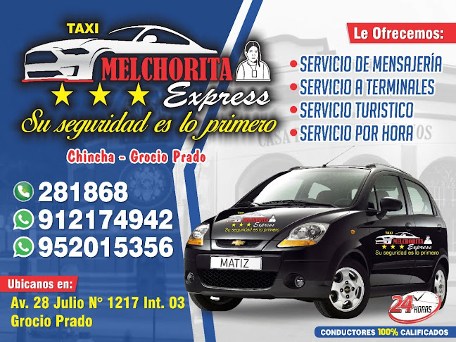 Taxi melchorita express - Sunampe
