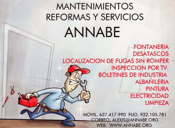 ALEXIS ARROCHA -FONTANERIA -DESATASCOS-REFORMAS