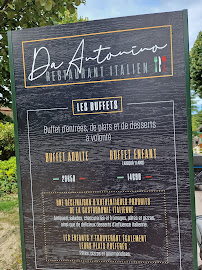 Restaurant italien Da Antonino Restaurant au Jardin d'Acclimatation à Paris - menu / carte