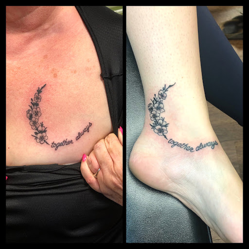 Explore verse tattoo ideas, creative tattoo ideas in Springfield, available at Poke and a Rub art studio