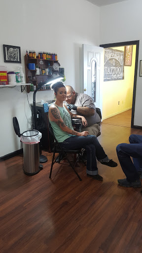 Explore lower sleeve tattoo ideas, creative tattoo ideas in Elko, available at Iron Anchor Tattoo