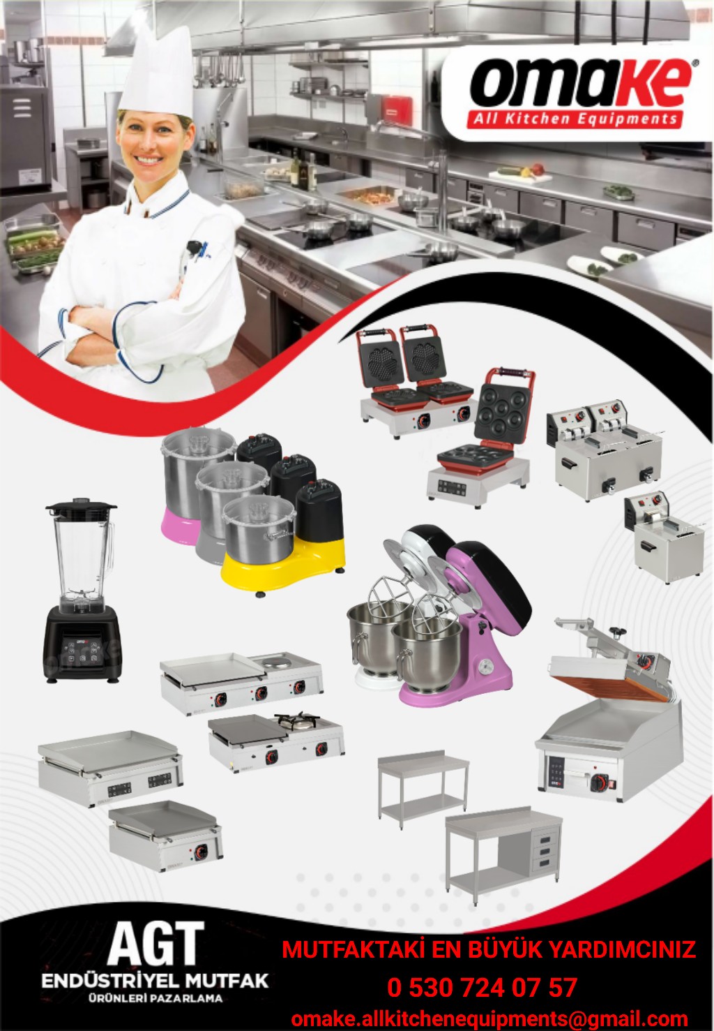 AGT Omake Endüstriyel Mutfak Ekipmanları