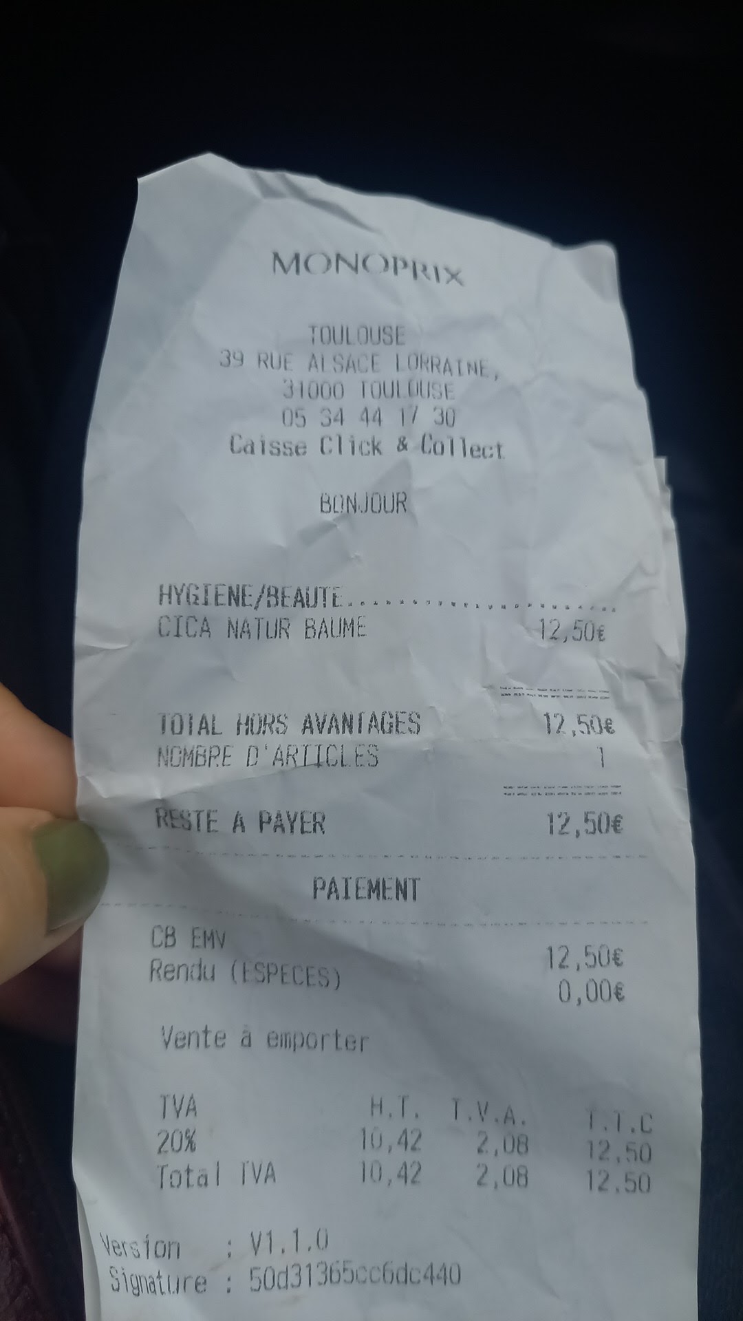 Photo n° 2 de l'avis de Vicky.a fait le 29/04/2018 à 23:44