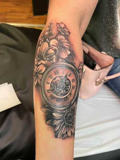 Explore christian tattoo ideas, creative tattoo ideas in Adrian, available at Good Life Tattoo Co.