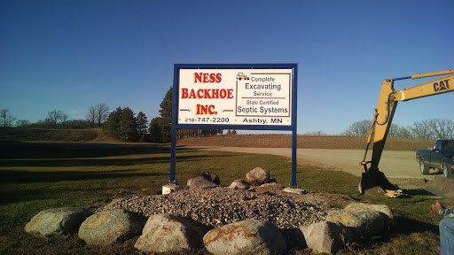 Ness Backhoe and Excavating Services in Ashby, Minnesota