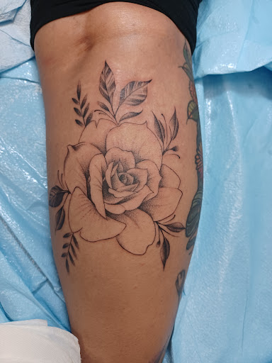 Explore katana tattoo ideas, creative tattoo ideas in Anaheim, available at Autumn Moon Tattoo